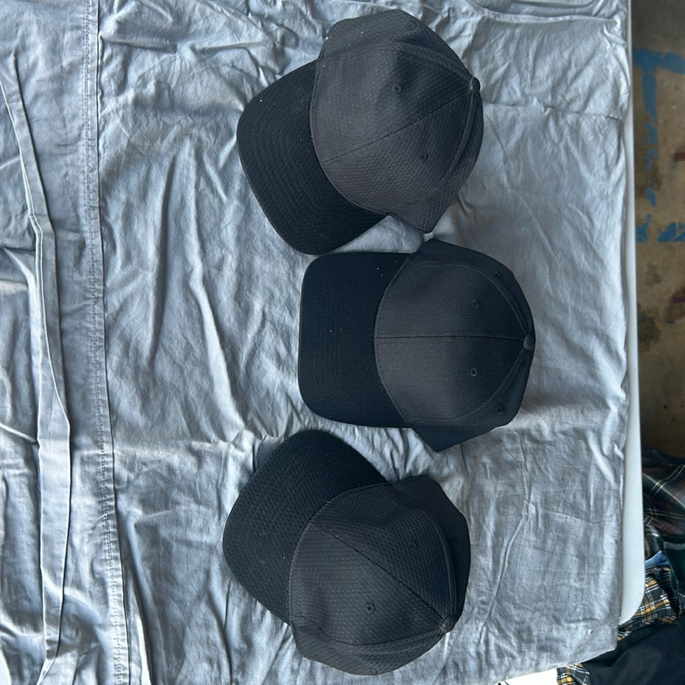 Black Baseball Caps - image 1